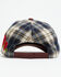 Image #3 - Rodeo Quincy Women's Rodeo Plaid Ball Cap, Navy, hi-res