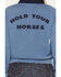 Image #4 - Ariat Women's Hold Your Horses Pullover, Blue, hi-res