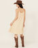 Image #5 - Cleo + Wolf Women's Beatrice Solid Sleeveless Midi Dress, Oatmeal, hi-res
