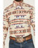 Image #3 - RANK 45® Men's Pablo Southwestern Print Long Sleeve Button-Down Western Shirt, Cream, hi-res
