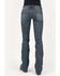 Image #1 - Stetson Women's 818 Medium Hollywood Deco Bootcut Jeans, , hi-res