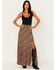 Idyllwind Women's Saddle Up Paisley Print Maxi Skirt, Dark Blue, hi-res