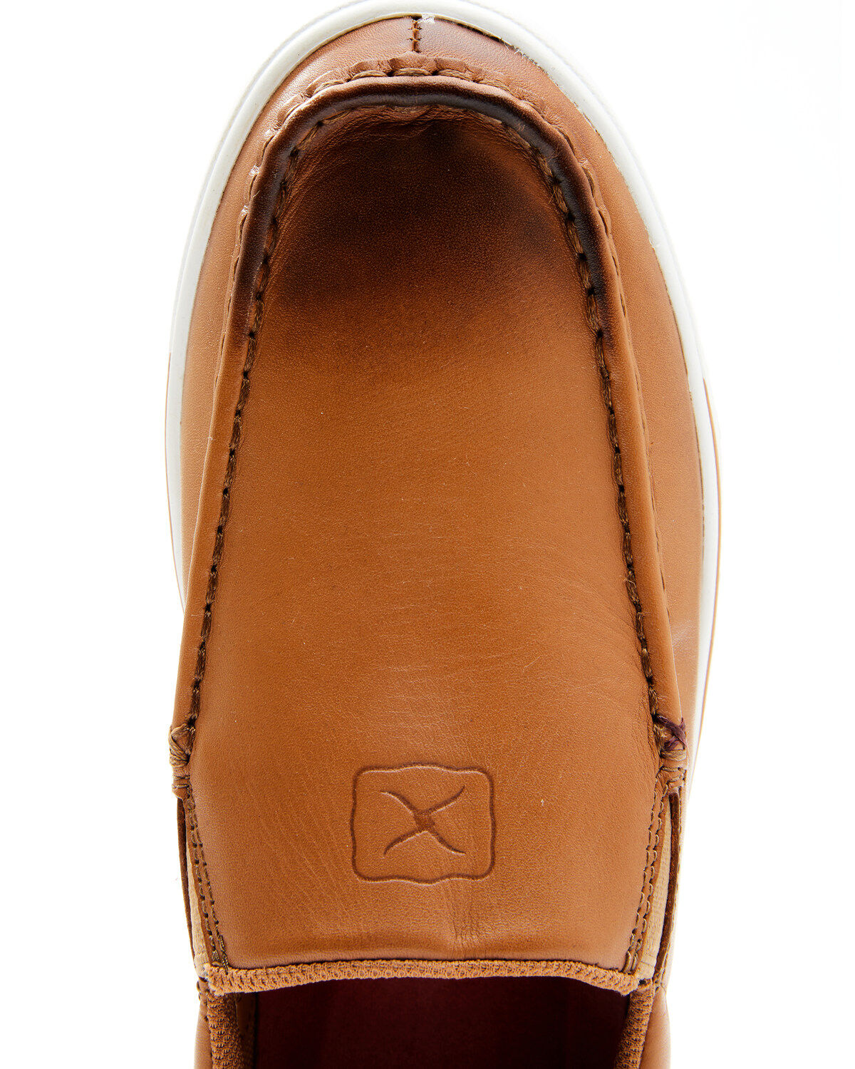 Image #6 - Twisted X Men's Brown Slip-On Casual Sneakers - Moc Toe, Brown, hi-res