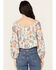 Image #4 - Flying Tomato Women's Floral Long Sleeve Peasant Top, , hi-res