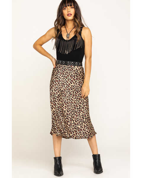 Image #1 - Show Me Your Mumu Women's Cheetah Fever Print Maci Skirt , , hi-res