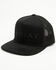Image #1 - Ariat Men's Embroidered Logo Ball Cap, Black, hi-res