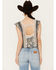 Image #4 - Angie Women's Butterfly Sleeve Floral Print Top, Black/white, hi-res