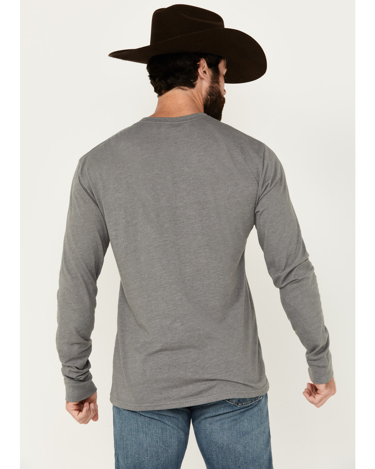 Image #4 - Wrangler Men's Landscape Logo Long Sleeve Graphic T-Shirt, , hi-res