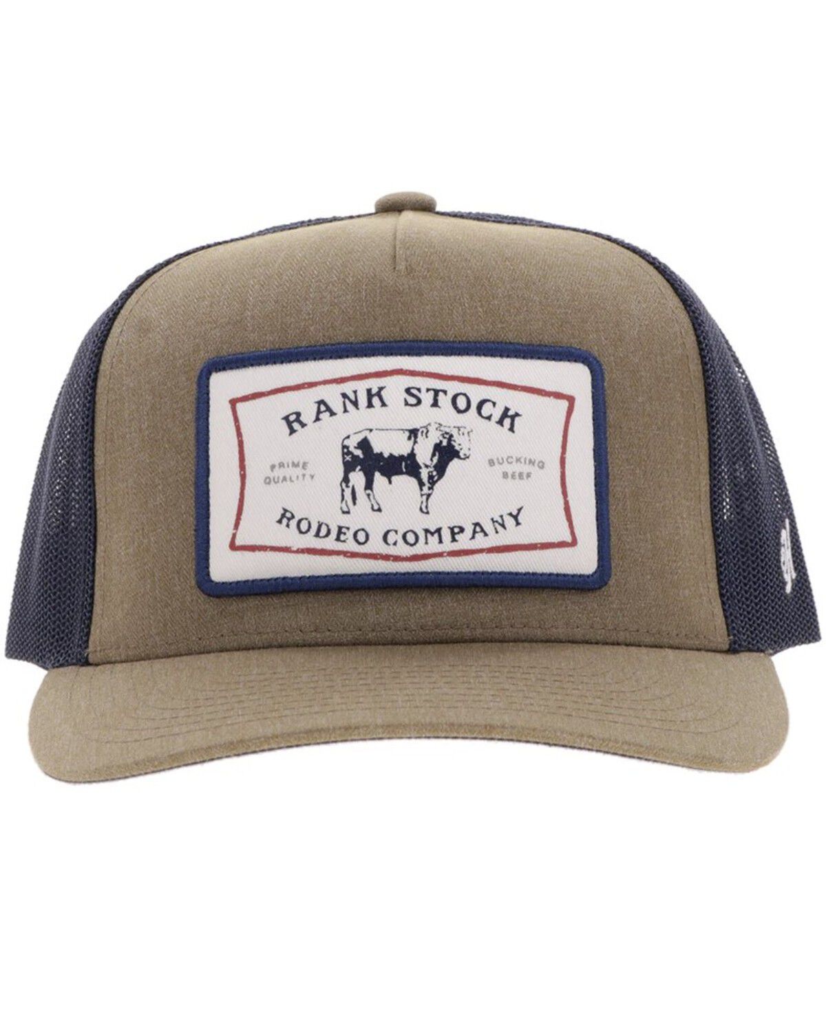 Image #5 - Hooey Men's Rank Stock Trucker Cap, Tan, hi-res