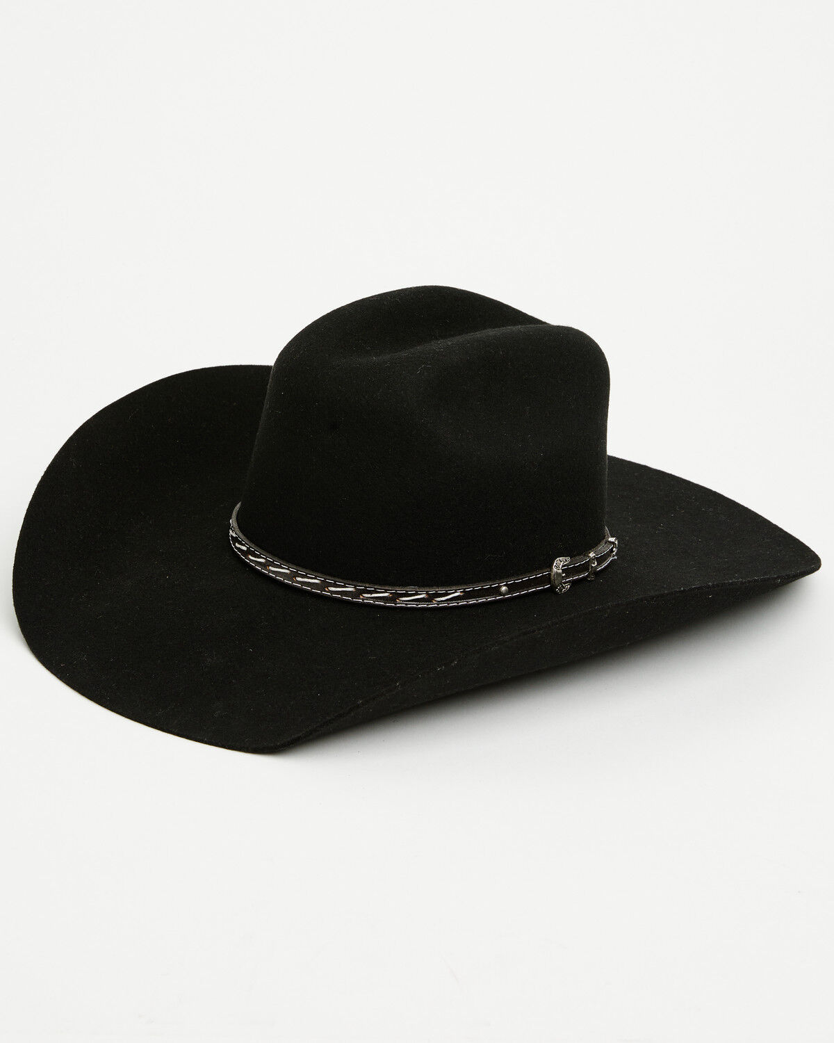 Cody James 3X Felt Cowboy Hat, Black, hi-res