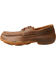 Twisted X Men's Tooled Driving Mocs - Moc Toe, Tan, hi-res