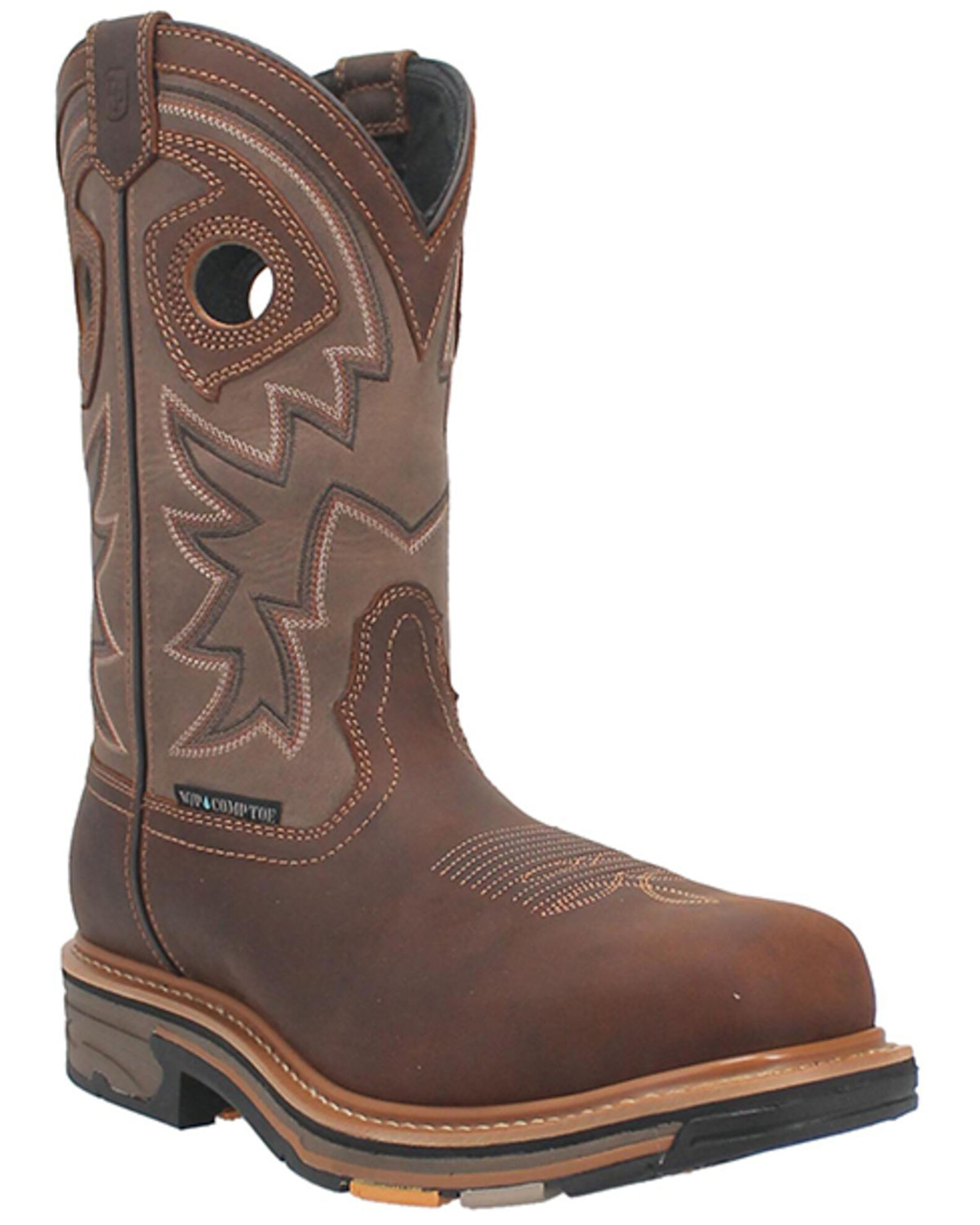 Dan post square toe work boots store