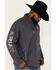 Image #1 - Ariat Men's Team Mexico Thunderbird Zip-Front Softshell Jacket, Black, hi-res