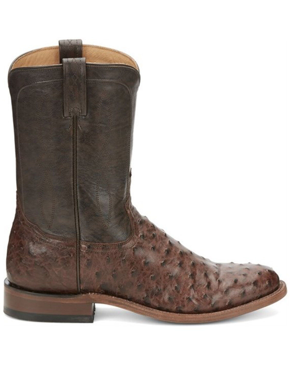 Image #2 - Tony Lama Men's Monterey Western Boots - Round Toe, Brown, hi-res