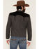 Image #4 - Circle S Men's Denali Snap Cropped Sportcoat, Charcoal, hi-res