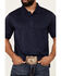 Image #3 - RANK 45® Men's Elite Short Sleeve Performance Polo Shirt, Dark Blue, hi-res