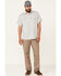 Image #2 - Hooey Men's Solid Habitat Sol Short Sleeve Snap Western Shirt, , hi-res