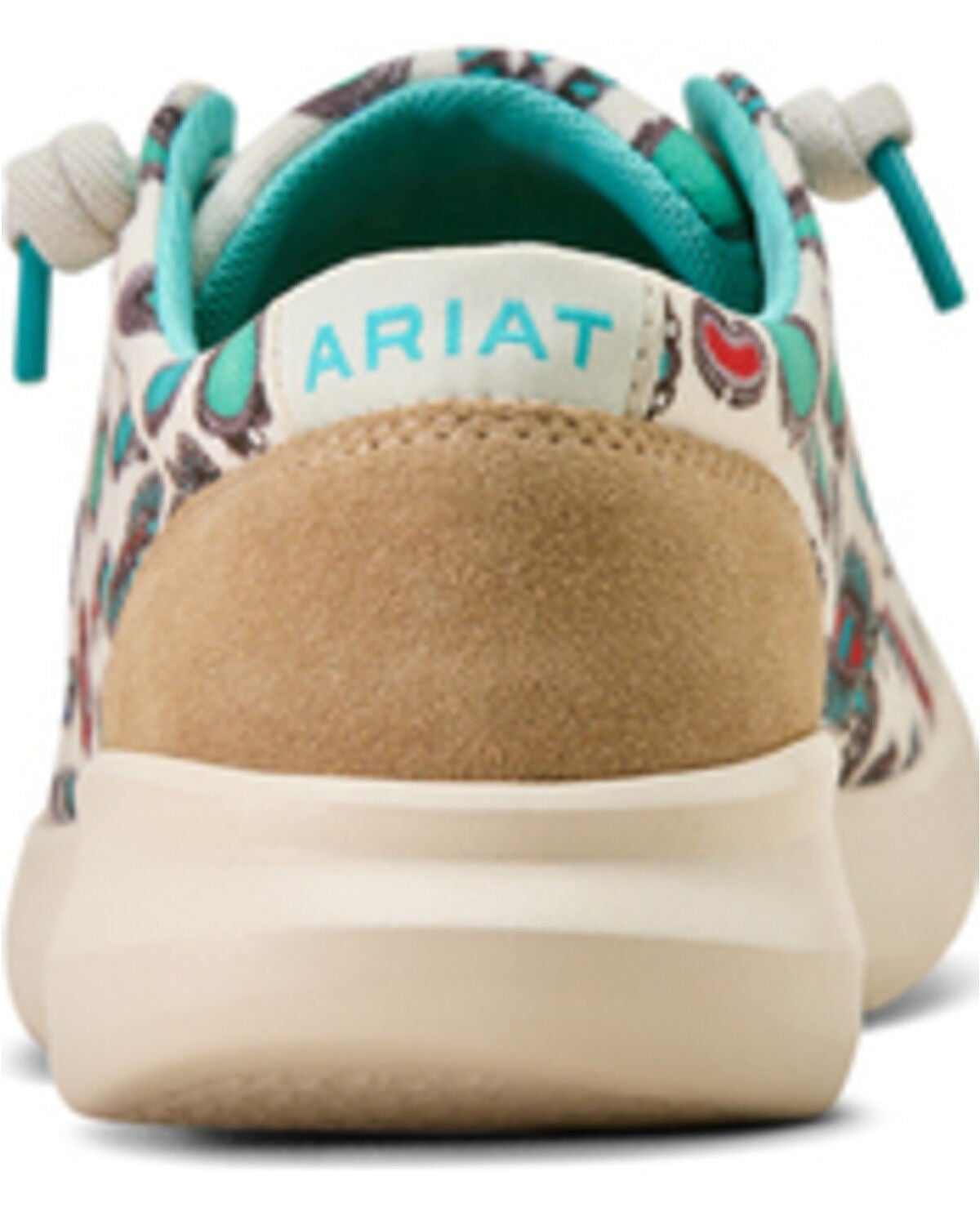 Image #3 - Ariat Women's Hilo Jewelry Casual Shoes - Moc Toe, Turquoise, hi-res