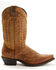 Image #2 - Laredo Men's Silverdale Western Boot - Snip Toe, Tan, hi-res