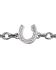 Image #2 - Montana Silversmiths Women's Rhinestone Horseshoe Bracelet, Silver, hi-res