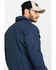 Image #5 - Wrangler Men's Ripstop Quilted Barn Coat, Navy, hi-res