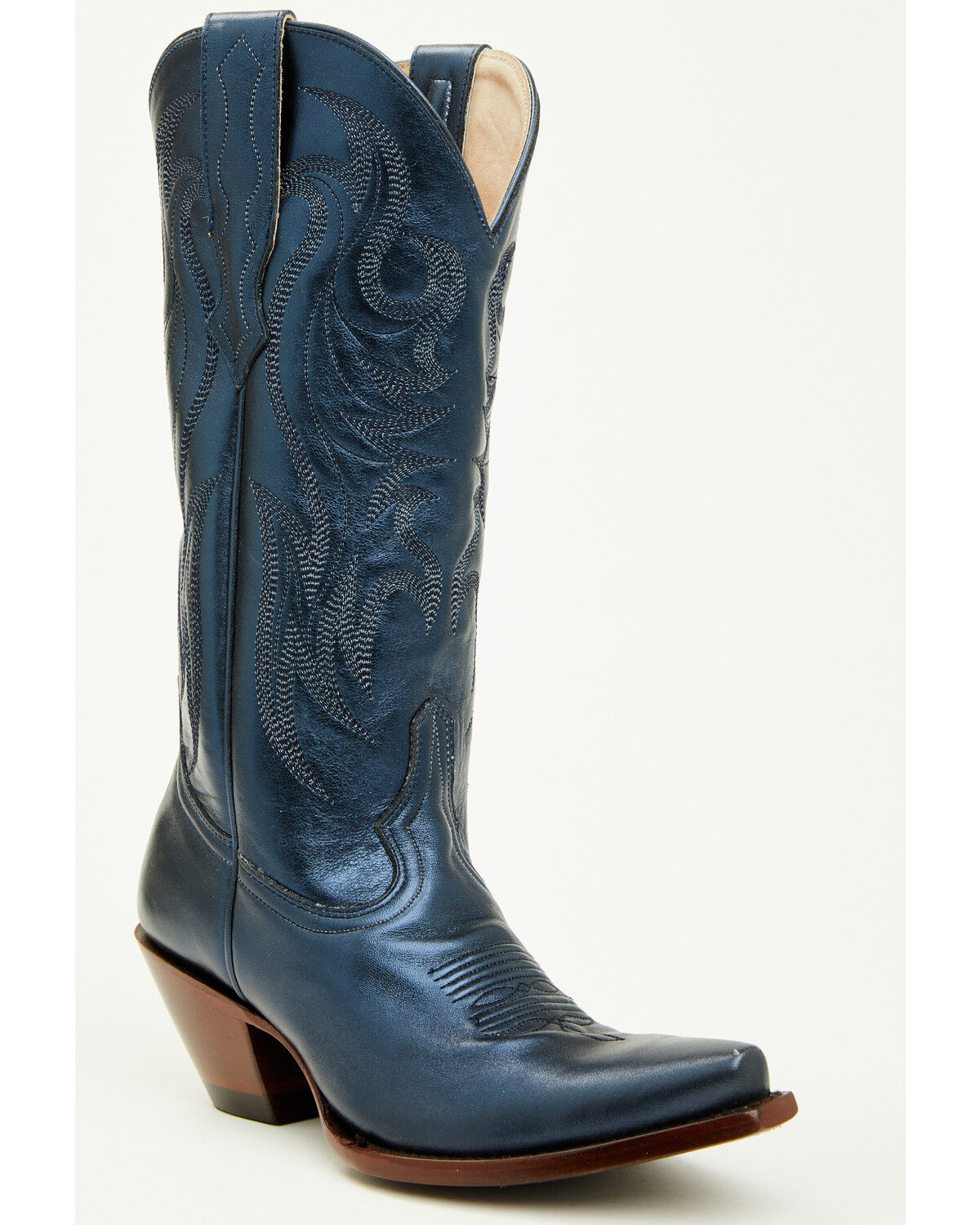 Image #1 - Idyllwind Women's Moonlight Western Boots - Snip Toe, Navy, hi-res
