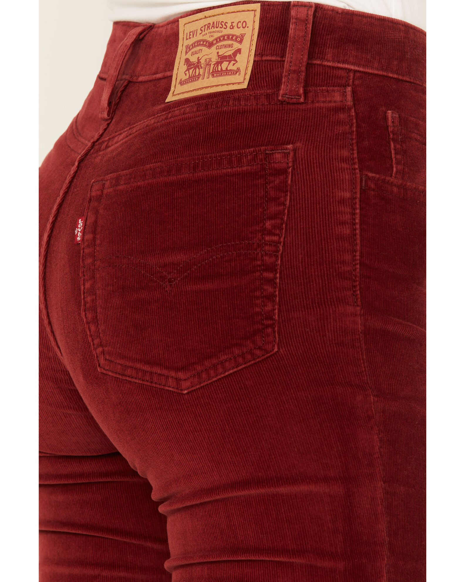 Levi's red new arrivals corduroy pants