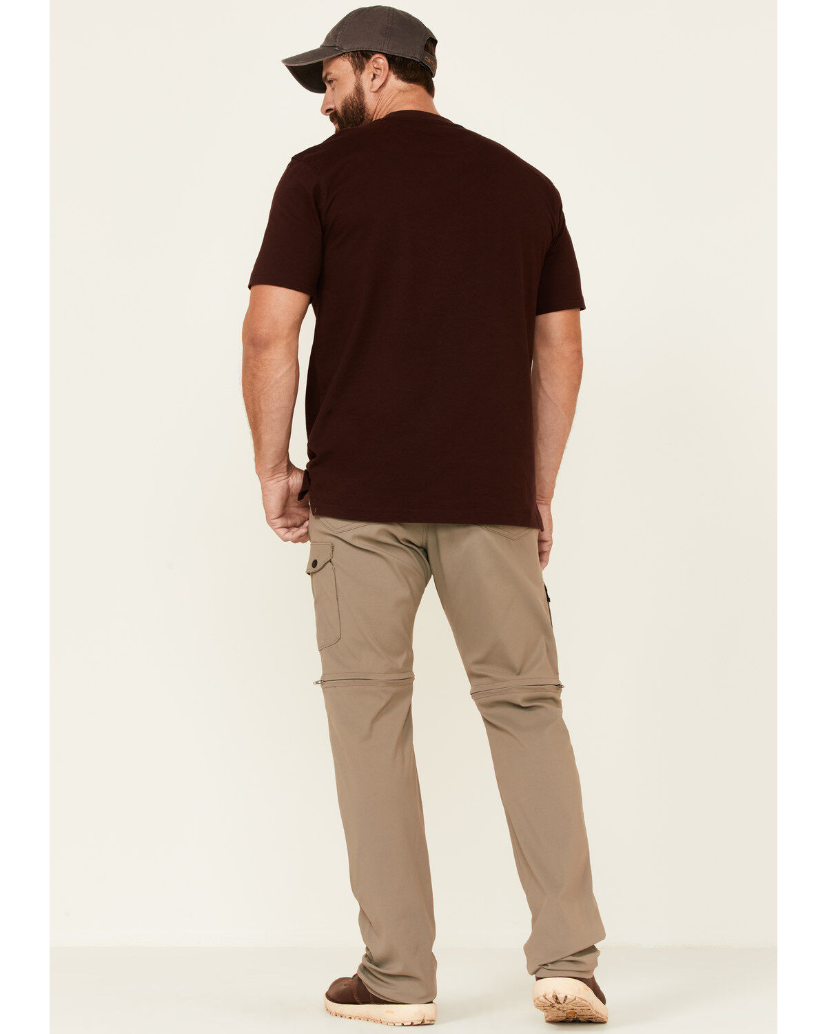 Image #4 - ATG by Wrangler Men's All-Terrain Brindle Zip-Off Cargo Pants, Loden, hi-res