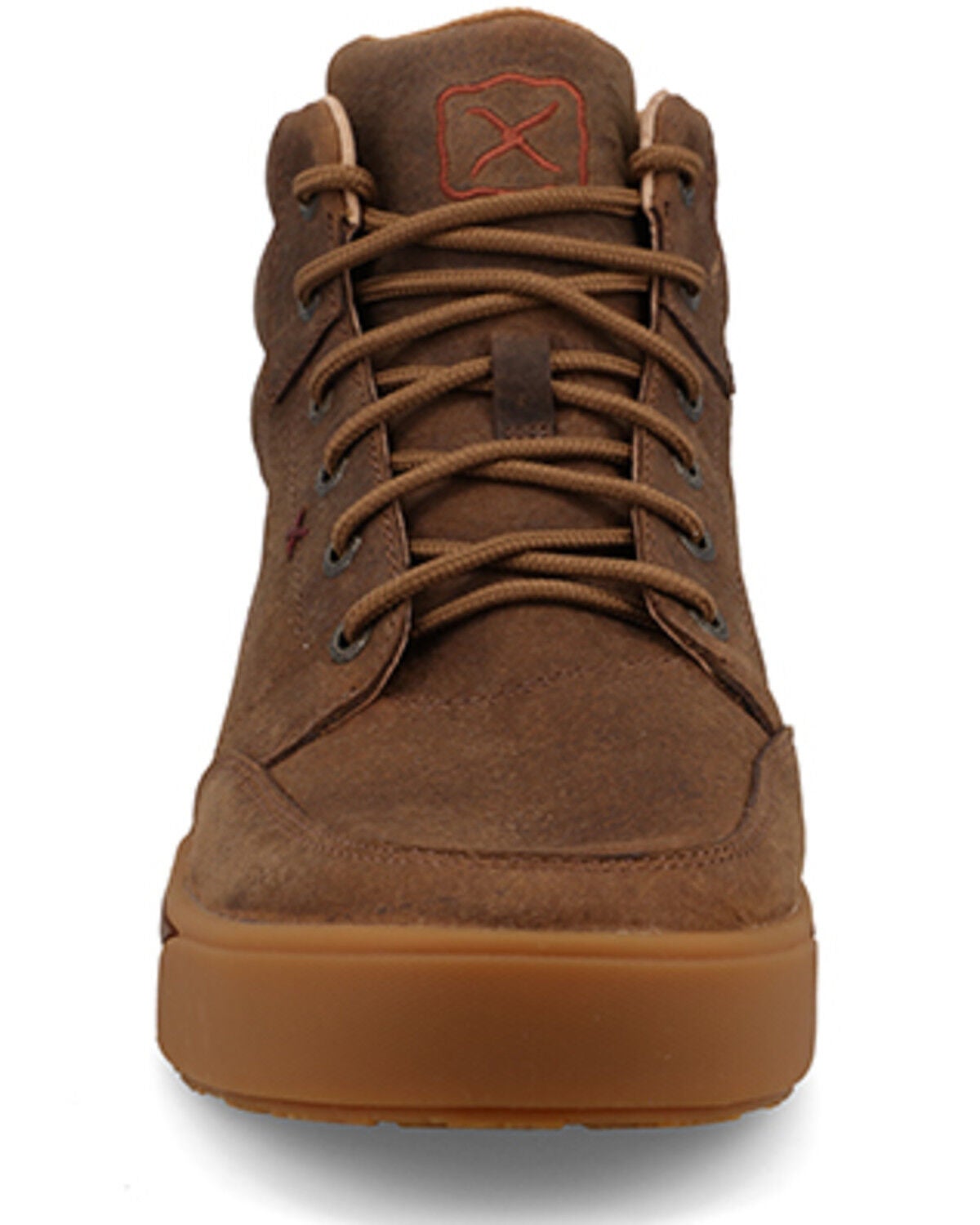 Image #4 - Twisted X Men's 6" Kicks Work Shoes - Soft Toe, Brown, hi-res