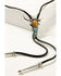 Image #2 - Shyanne Women's Steer Head Bolo Tie, Silver, hi-res