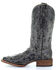 Image #3 - Corral Women's Vintage Python Inlay Western Boots - Square Toe, Black, hi-res