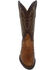 Image #3 - El Dorado Men's Full-Quill Ostrich Western Boots - Round Toe, , hi-res