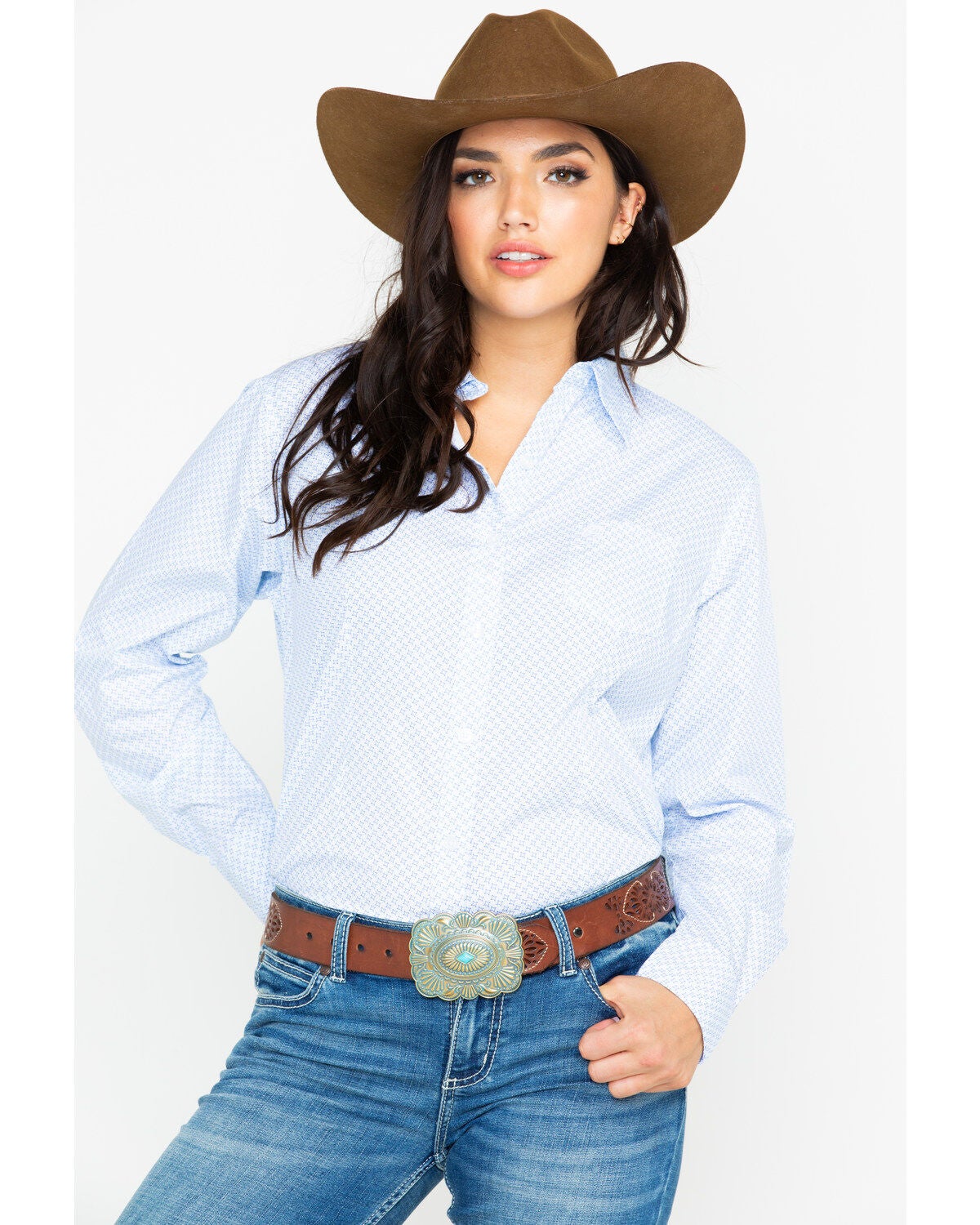 Chemise Wrangler Femme National Patriot XL - 100% Coton, Neuve Avec étiquette