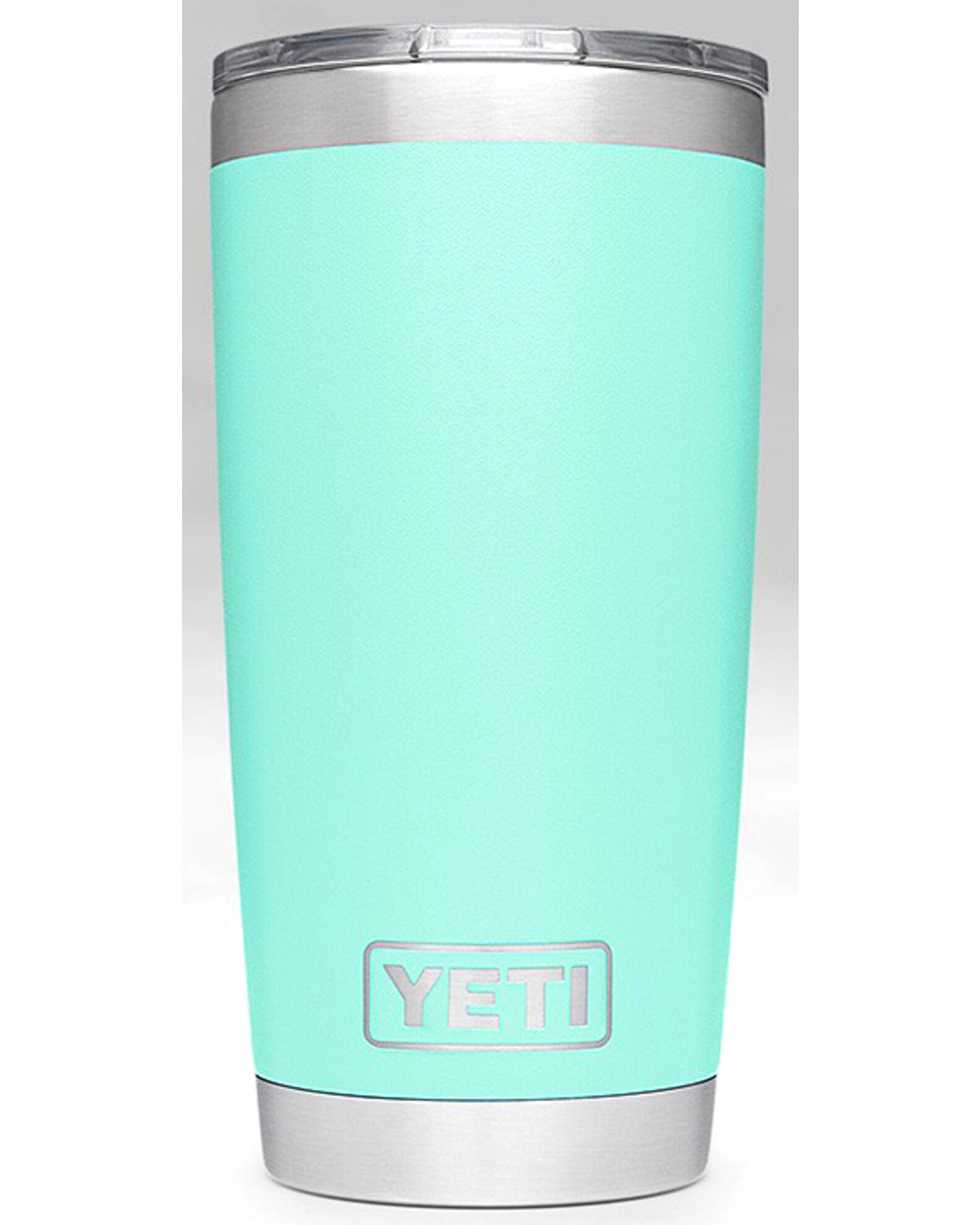 YETI Rambler 20-fl oz Stainless Steel Tumbler with MagSlider Lid, Seafoam  at