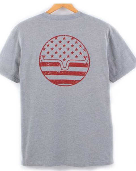 Kimes Ranch Men's American Short Sleeve Graphic T-Shirt, Dark Grey, hi-res