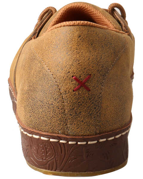 Image #4 - Twisted X Men's Tooled Edge Western Sneakers - Moc Toe, , hi-res
