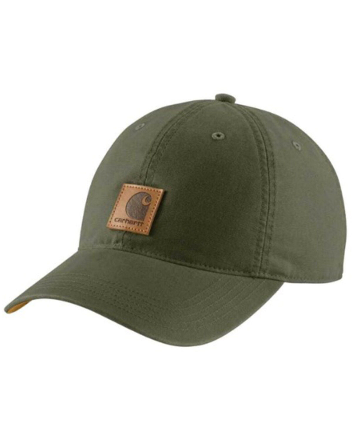Image #1 - Carhartt Women's Odessa Ball Cap, Olive, hi-res