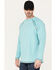 Cody James Men's FR Solid Long Sleeve Raglan Work T-Shirt , Teal, hi-res