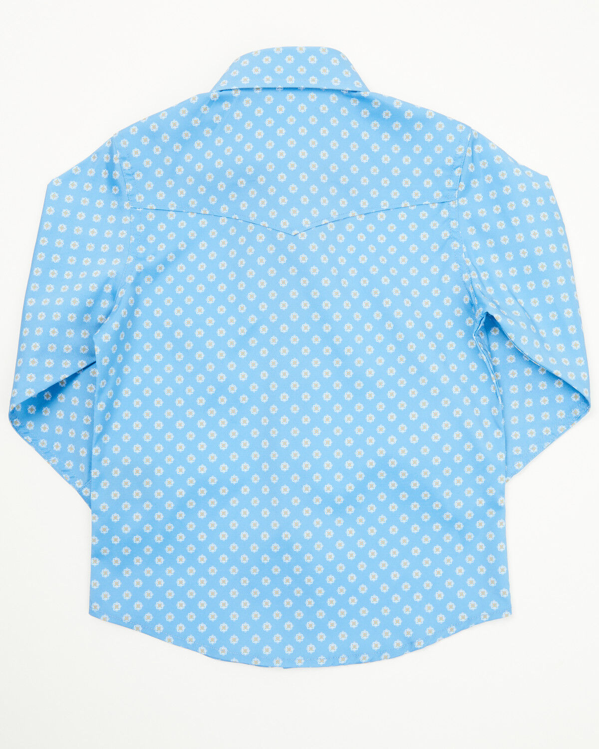 Product Name:  Rodeo Clothing Boys' Geo Print Short Sleeve Pearl Snap Stretch Western Shirt