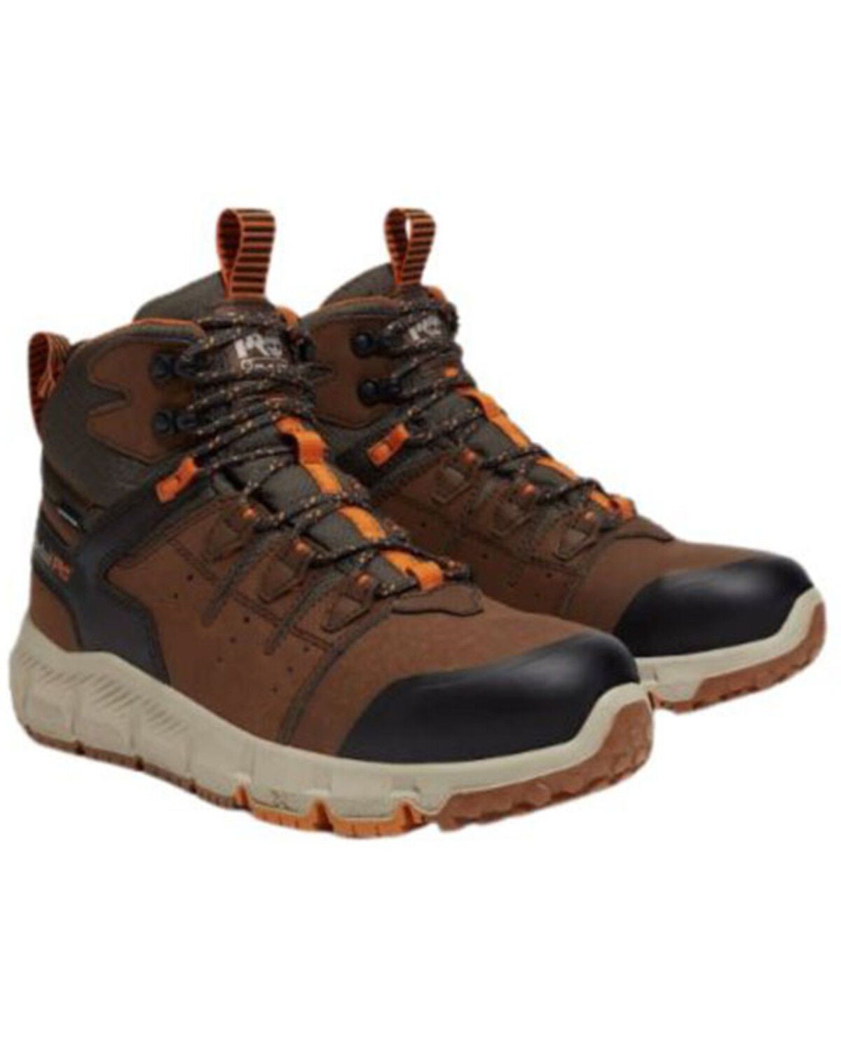 Timberland PRO Men's Tempe 6" Waterproof Work Boots - Alloy Toe, Medium Brown, hi-res