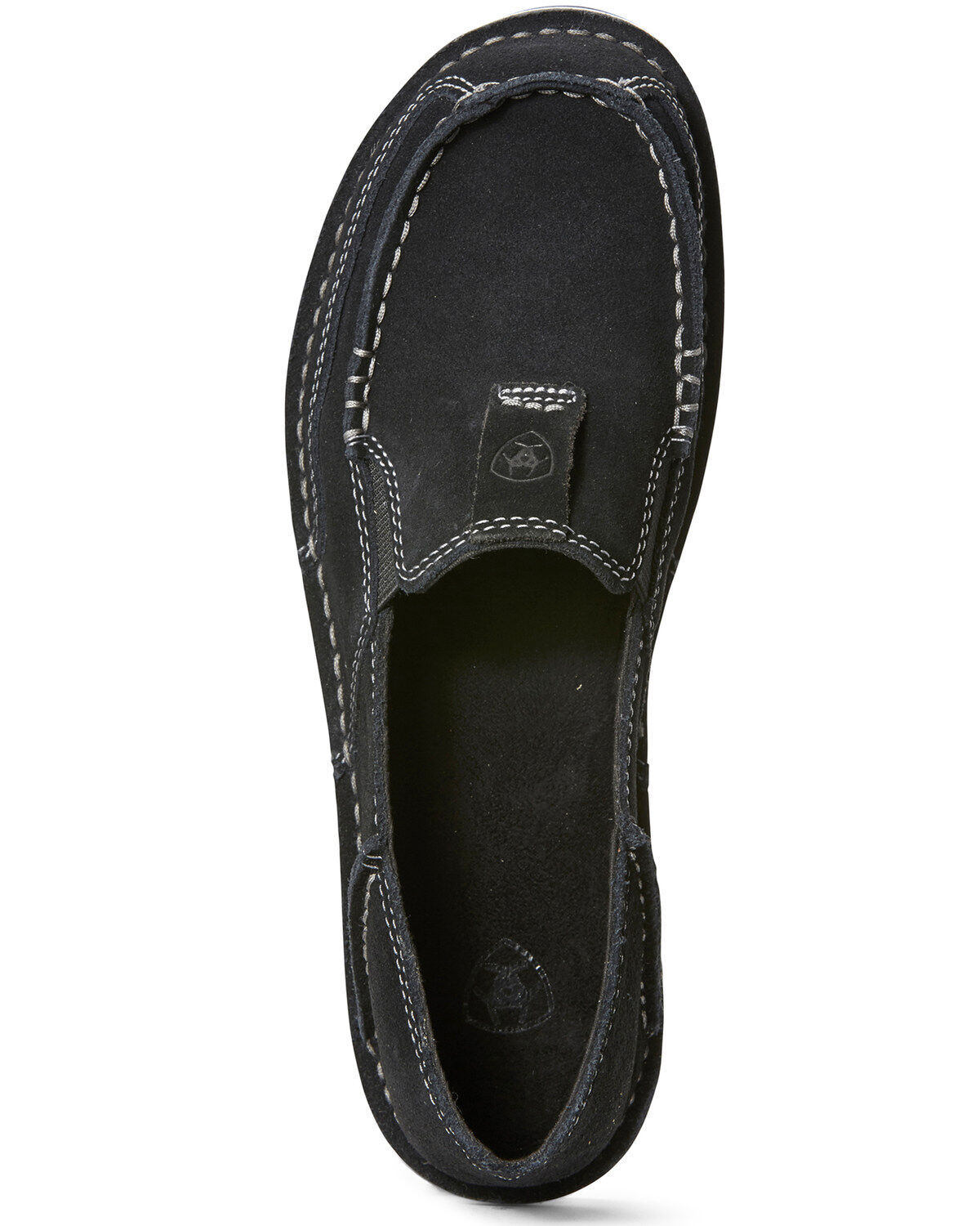 Image #4 - Ariat Women's Suede Cruiser Slip-On Shoes - Moc Toe, , hi-res