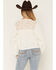 Image #4 - Idyllwind Women's Wren Lace Trim Long Sleeve Georgette Top, Cream, hi-res