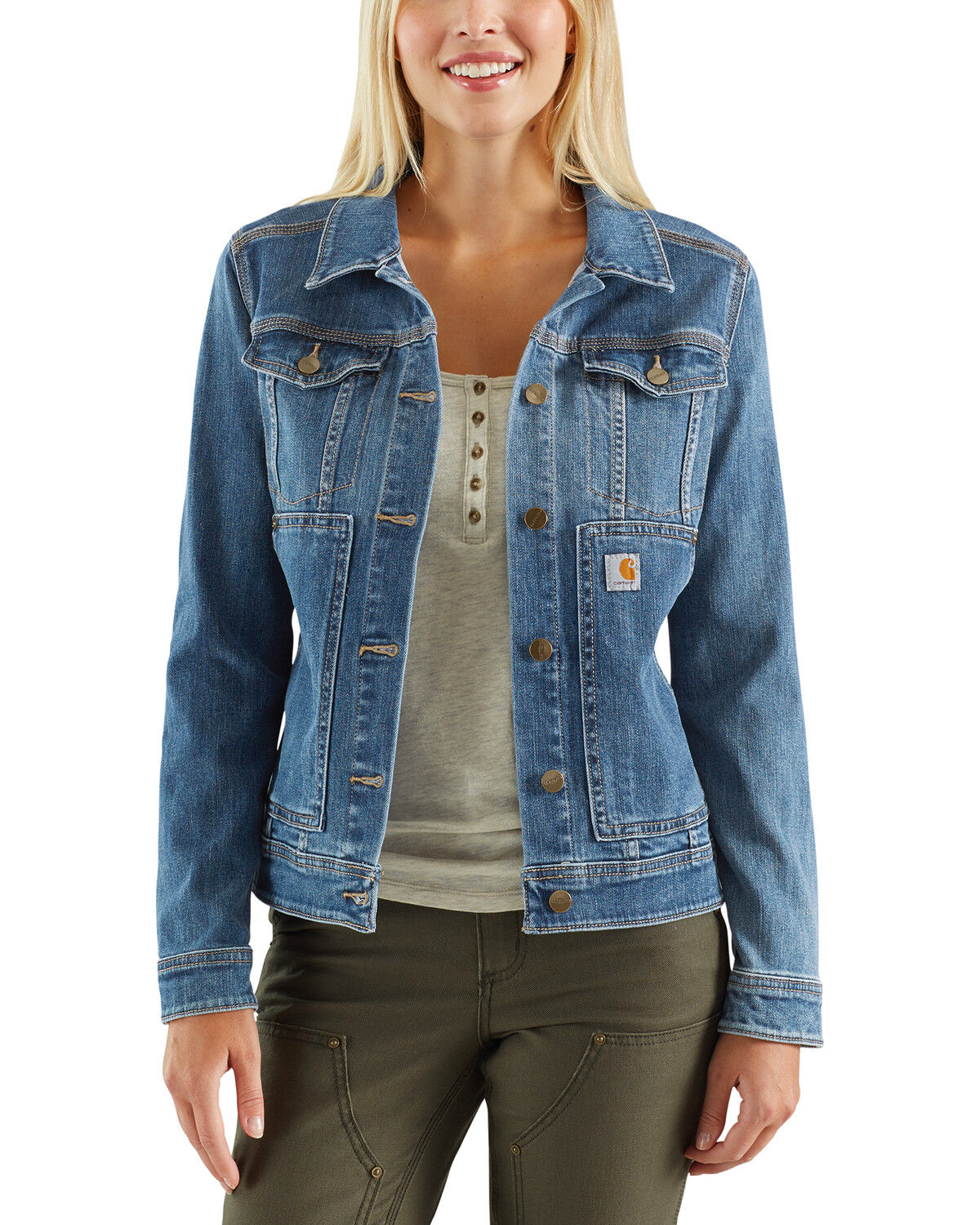 women's indigo jacket