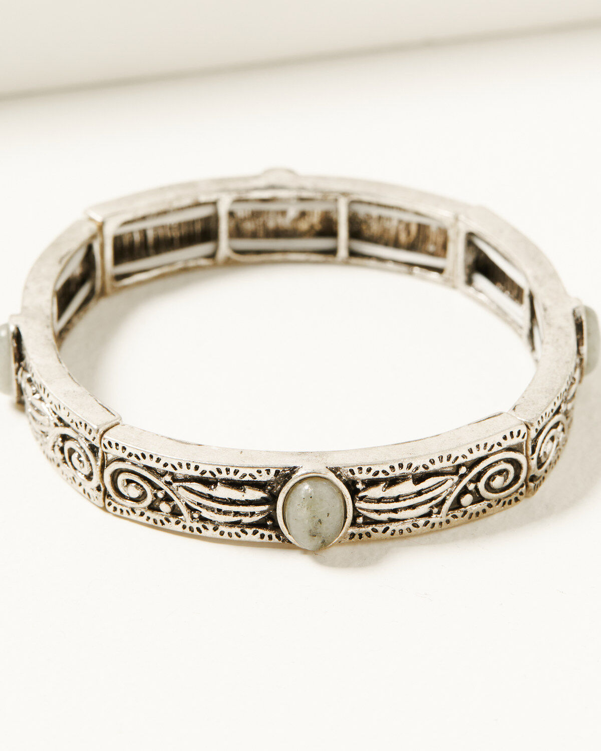 Image #4 - Shyanne Women's Gemma Stretch Bracelet Set - 4 Piece, Silver, hi-res