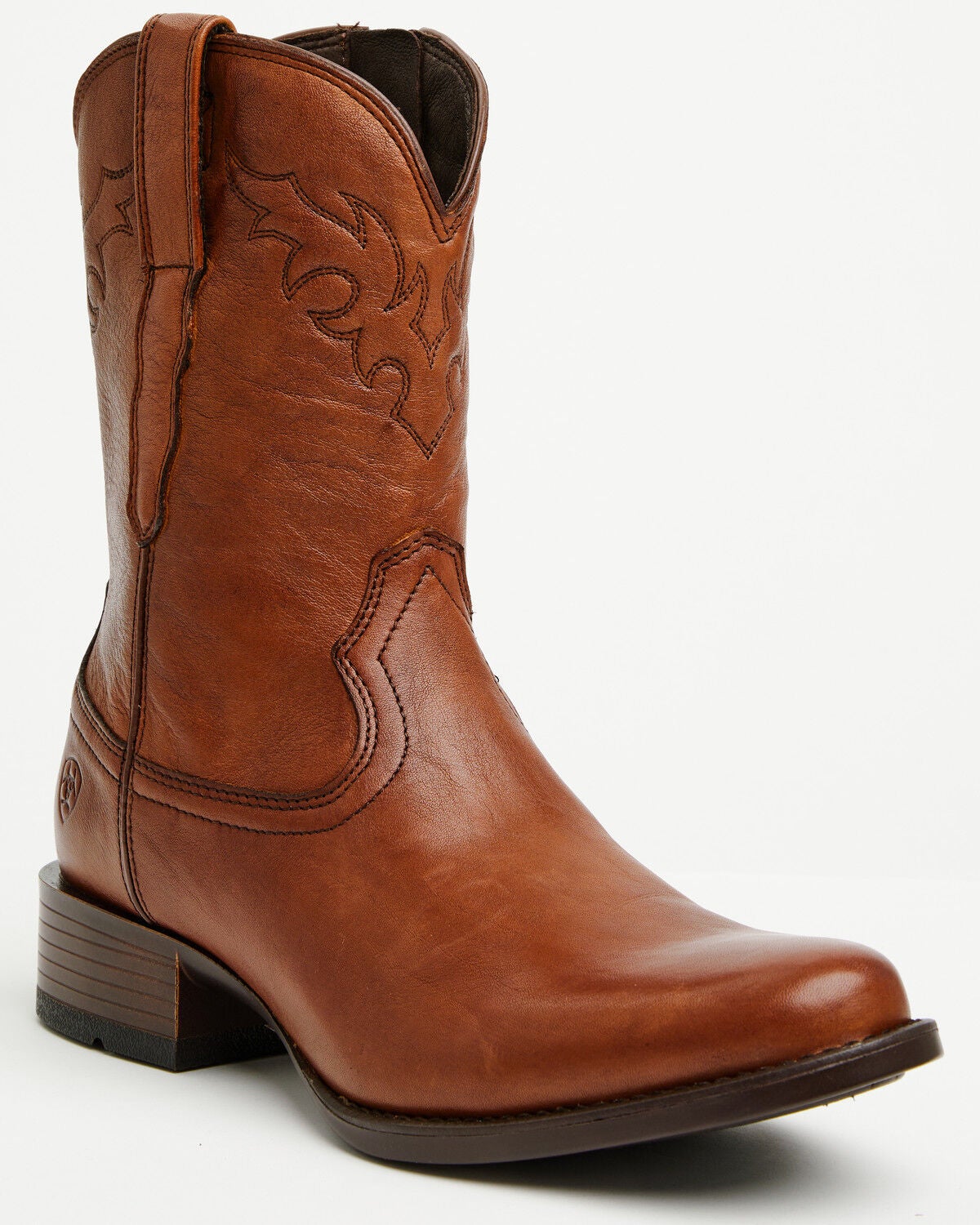 Ariat Men's Sonoro Western Boots - Square Toe, Brown, hi-res