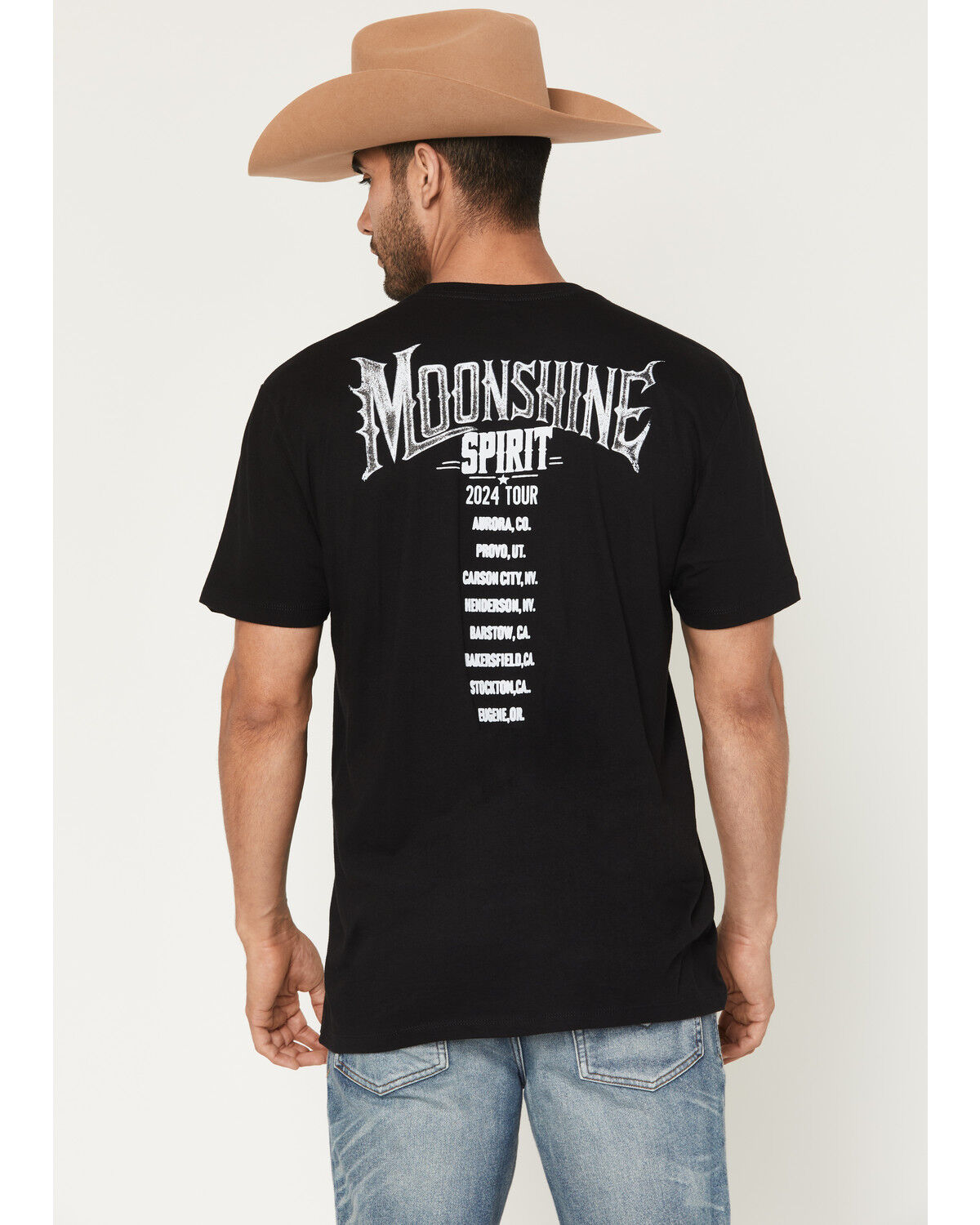 Image #4 - Moonshine Spirit Men's Concert Tee Short Sleeve Graphic T-Shirt, Black, hi-res