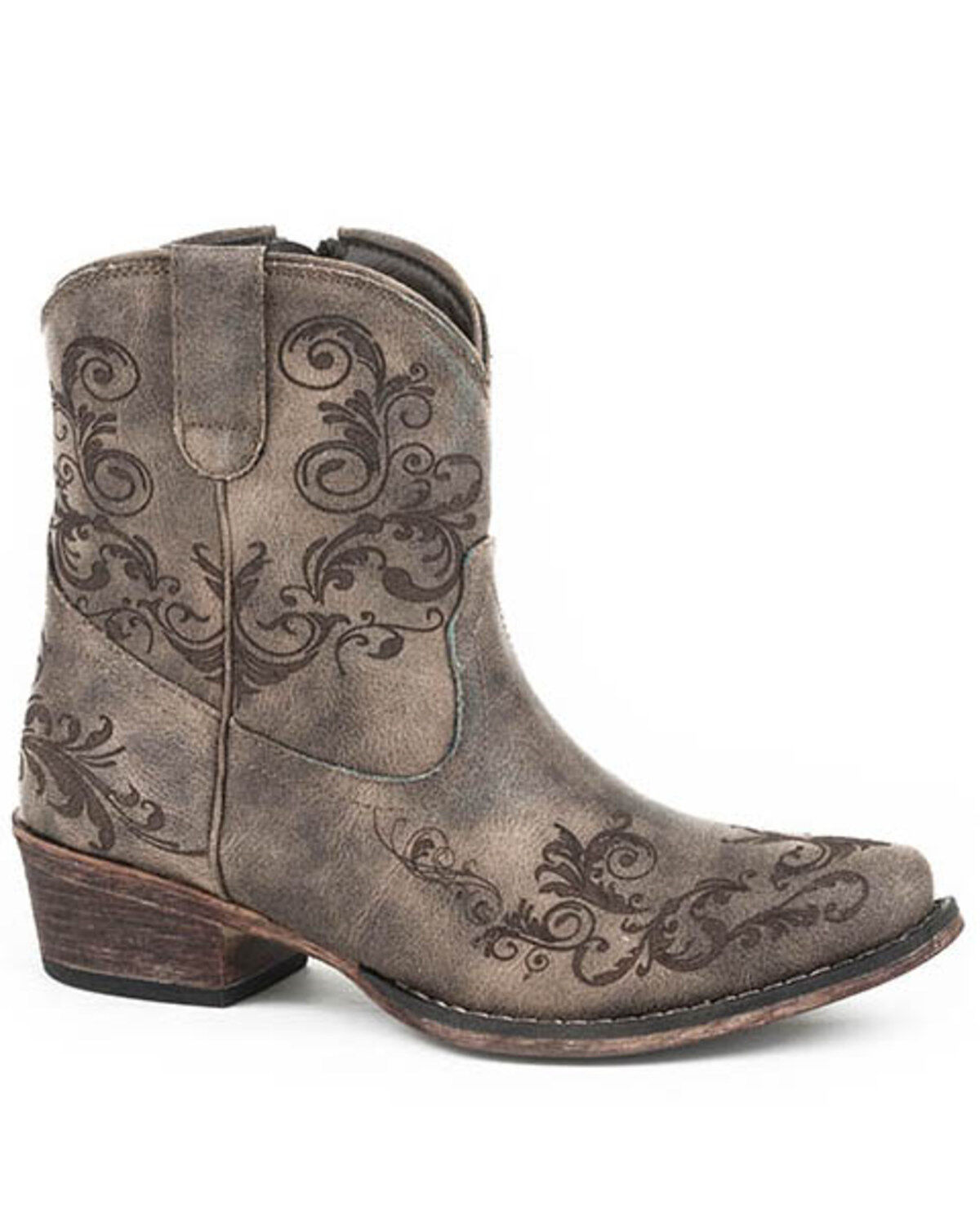 non leather cowboy boots