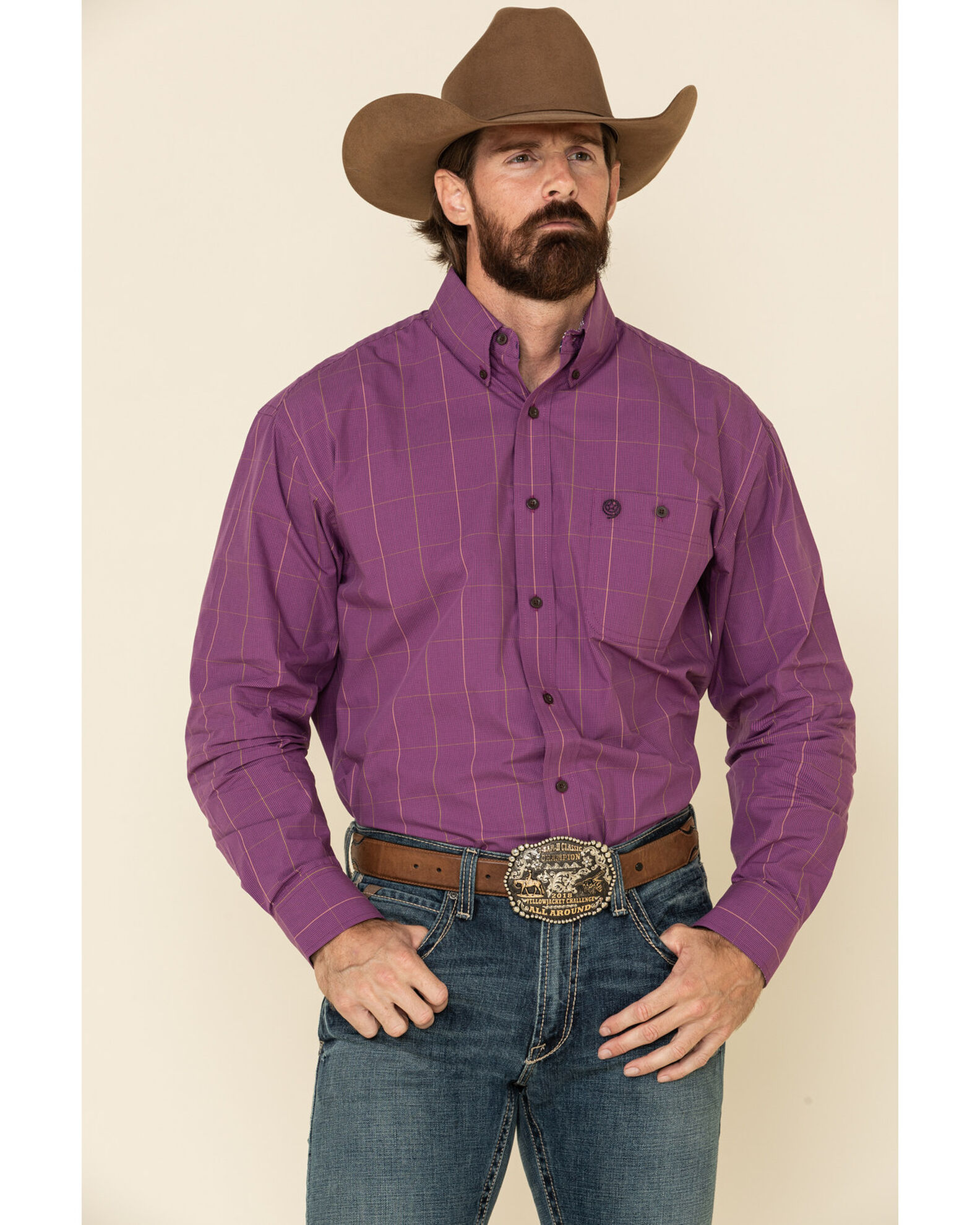 Purple Plum Felt 10x 4 1/2″ Brim (Open Crown) – La Raza Western Wear