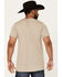 Image #4 - Cody James Men's Flag Cowboy Short Sleeve Graphic T-Shirt, Tan, hi-res