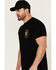 Image #2 - Brixton Men's Boot Barn Exclusive Durango Short Sleeve Graphic T-Shirt, , hi-res